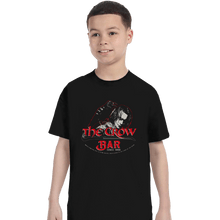 Load image into Gallery viewer, Shirts T-Shirts, Youth / XS / Black The Crow Bar
