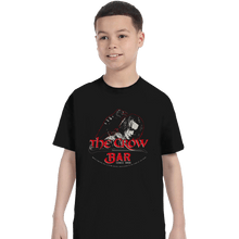 Load image into Gallery viewer, Shirts T-Shirts, Youth / XS / Black The Crow Bar