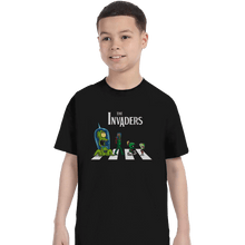 Load image into Gallery viewer, Shirts T-Shirts, Youth / XL / Black The Invaders