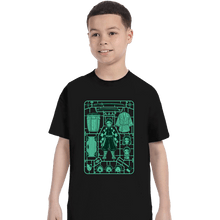 Load image into Gallery viewer, Daily_Deal_Shirts T-Shirts, Youth / XS / Black Tanjiro Model Sprue