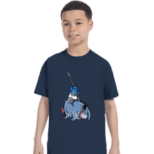 Load image into Gallery viewer, Shirts T-Shirts, Youth / XS / Navy I'd Want One