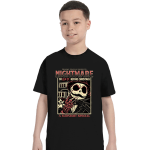 Daily_Deal_Shirts T-Shirts, Youth / XS / Black Nightmare Midnight Special