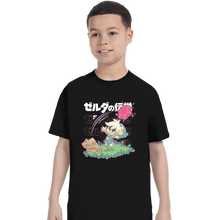 Load image into Gallery viewer, Shirts T-Shirts, Youth / XS / Black Link Young