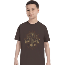 Load image into Gallery viewer, Shirts T-Shirts, Youth / XS / Dark Chocolate Rivendell Cider