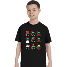 Load image into Gallery viewer, Daily_Deal_Shirts T-Shirts, Youth / XS / Black Bountiful Xmas