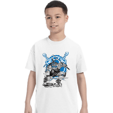 Load image into Gallery viewer, Daily_Deal_Shirts T-Shirts, Youth / XS / White Leonardo Sumi-e
