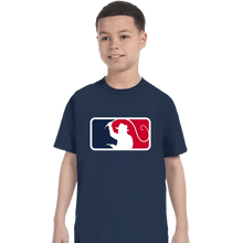 Load image into Gallery viewer, Daily_Deal_Shirts T-Shirts, Youth / XS / Navy Major League Archaeology