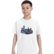 Load image into Gallery viewer, Shirts T-Shirts, Youth / XL / White Watercolor School
