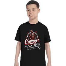 Load image into Gallery viewer, Secret_Shirts T-Shirts, Youth / XS / Black William Cutting's Deli
