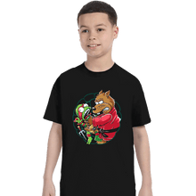 Load image into Gallery viewer, Daily_Deal_Shirts T-Shirts, Youth / XS / Black Why You Little Turtle