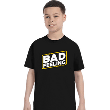 Load image into Gallery viewer, Shirts T-Shirts, Youth / XS / Black Bad Feels