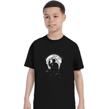 Load image into Gallery viewer, Shirts T-Shirts, Youth / XS / Black Moonlight Hunter