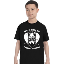 Load image into Gallery viewer, Daily_Deal_Shirts T-Shirts, Youth / XS / Black Love Is In The Air
