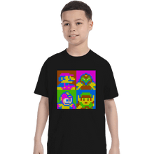 Load image into Gallery viewer, Shirts T-Shirts, Youth / XL / Black Pop NES