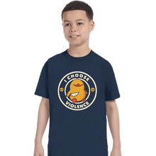 Load image into Gallery viewer, Daily_Deal_Shirts T-Shirts, Youth / XS / Navy I Choose Violence