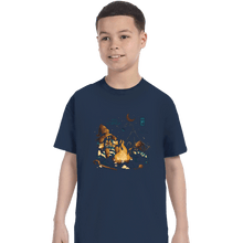 Load image into Gallery viewer, Daily_Deal_Shirts T-Shirts, Youth / XS / Navy Magic Camp