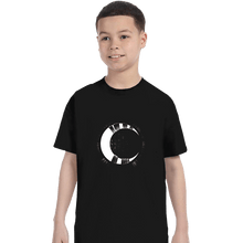 Load image into Gallery viewer, Daily_Deal_Shirts T-Shirts, Youth / XS / Black Moon Bust