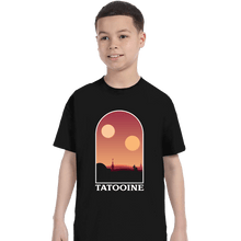 Load image into Gallery viewer, Shirts T-Shirts, Youth / XS / Black Desert Suns
