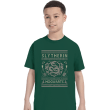 Load image into Gallery viewer, Shirts T-Shirts, Youth / XS / Forest Slytherin Sweater
