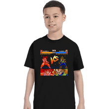 Load image into Gallery viewer, Shirts T-Shirts, Youth / XS / Black Goku VS Vegeta Alternate Version