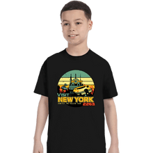 Load image into Gallery viewer, Daily_Deal_Shirts T-Shirts, Youth / XS / Black Visit New York
