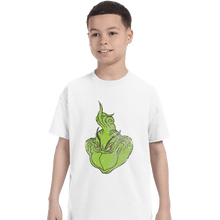 Load image into Gallery viewer, Shirts T-Shirts, Youth / XL / White FU Grinch