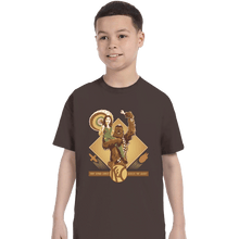 Load image into Gallery viewer, Shirts T-Shirts, Youth / XS / Dark Chocolate Shiny Repair Service