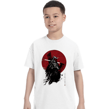 Load image into Gallery viewer, Shirts T-Shirts, Youth / XS / White Mandalorian Samurai