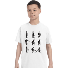 Load image into Gallery viewer, Shirts T-Shirts, Youth / XL / White Silly Walk