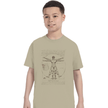 Load image into Gallery viewer, Shirts T-Shirts, Youth / XS / Sand Eren Vitruvian