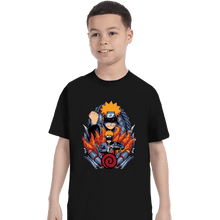 Load image into Gallery viewer, Daily_Deal_Shirts T-Shirts, Youth / XS / Black Ninja Crest