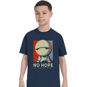 Shirts T-Shirts, Youth / XL / Navy No Hope