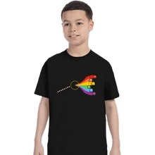 Load image into Gallery viewer, Daily_Deal_Shirts T-Shirts, Youth / XS / Black The Dark Side Of The Maze