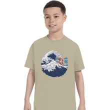 Load image into Gallery viewer, Shirts T-Shirts, Youth / XL / Sand Funky Wave