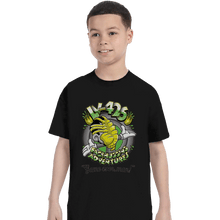 Load image into Gallery viewer, Shirts T-Shirts, Youth / XL / Black Facehugging Adventures