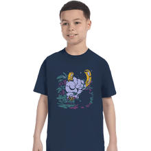 Load image into Gallery viewer, Shirts T-Shirts, Youth / XS / Navy Fallen Green Hill