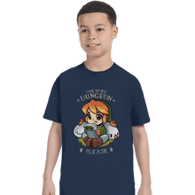 Load image into Gallery viewer, Shirts T-Shirts, Youth / XS / Navy One More Dungeon