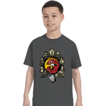 Load image into Gallery viewer, Daily_Deal_Shirts T-Shirts, Youth / XS / Charcoal Hellfish Squad
