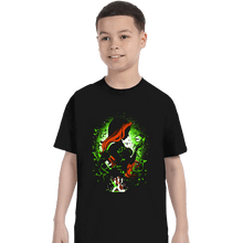 Load image into Gallery viewer, Shirts T-Shirts, Youth / XS / Black Poison Green

