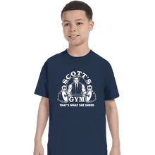 Load image into Gallery viewer, Shirts T-Shirts, Youth / XS / Navy Scott's Gym