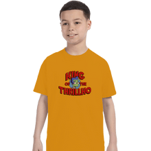 Load image into Gallery viewer, Shirts T-Shirts, Youth / XL / Gold King Of The Thrillho