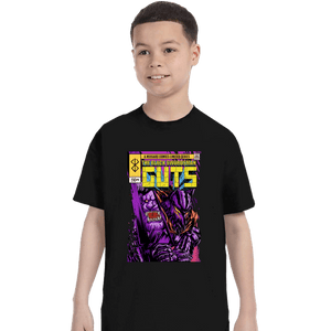 Daily_Deal_Shirts T-Shirts, Youth / XS / Black Guts Comics