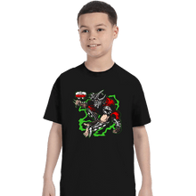 Load image into Gallery viewer, Shirts T-Shirts, Youth / XS / Black Shredoom