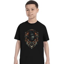 Load image into Gallery viewer, Shirts T-Shirts, Youth / XS / Black Emblem Of The Snake
