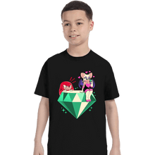 Load image into Gallery viewer, Daily_Deal_Shirts T-Shirts, Youth / XS / Black Rouge And Knuckles