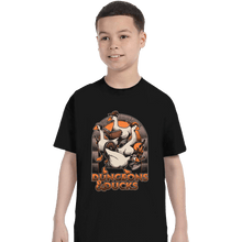 Load image into Gallery viewer, Daily_Deal_Shirts T-Shirts, Youth / XS / Black Dungeons & Ducks