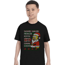 Load image into Gallery viewer, Daily_Deal_Shirts T-Shirts, Youth / XS / Black I&#39;ll Be Homer For Christmas
