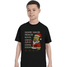 Load image into Gallery viewer, Daily_Deal_Shirts T-Shirts, Youth / XS / Black I'll Be Homer For Christmas