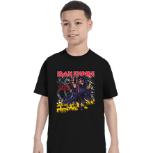 Load image into Gallery viewer, Daily_Deal_Shirts T-Shirts, Youth / XS / Black Iron Empire Metal