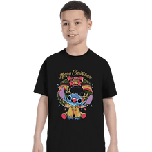 Load image into Gallery viewer, Daily_Deal_Shirts T-Shirts, Youth / XS / Black Stitch Xmas